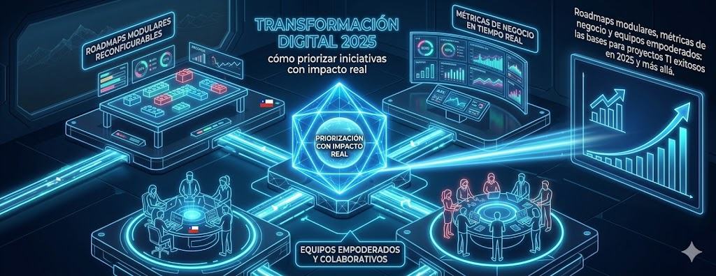 Transformación digital 2025: cómo priorizar iniciativas con impacto real